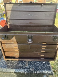 Kennedy 7 Drawer Machinist Tool Box 520 No Keys