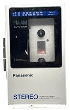 Vintage Panasonic Model RX-1925 FM/AM Cassette Player - TESTED READ