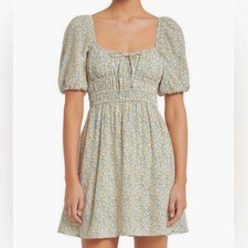 FAITHFULL THE BRAND x REVOLVE | Sylvie Dress Sabinosa Floral Yellow | Size 6 