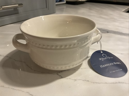 Maison Neuve New Ceramic Soup Crock Bowl with Handle
