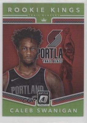 2017 Donruss Optic Rookie Kings Lime Green Prizm /149 Caleb Swanigan #15 RC 8yo