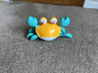 Cute Crab Crawling Toy Interactive Walking Crab With Sensor Ale Hop