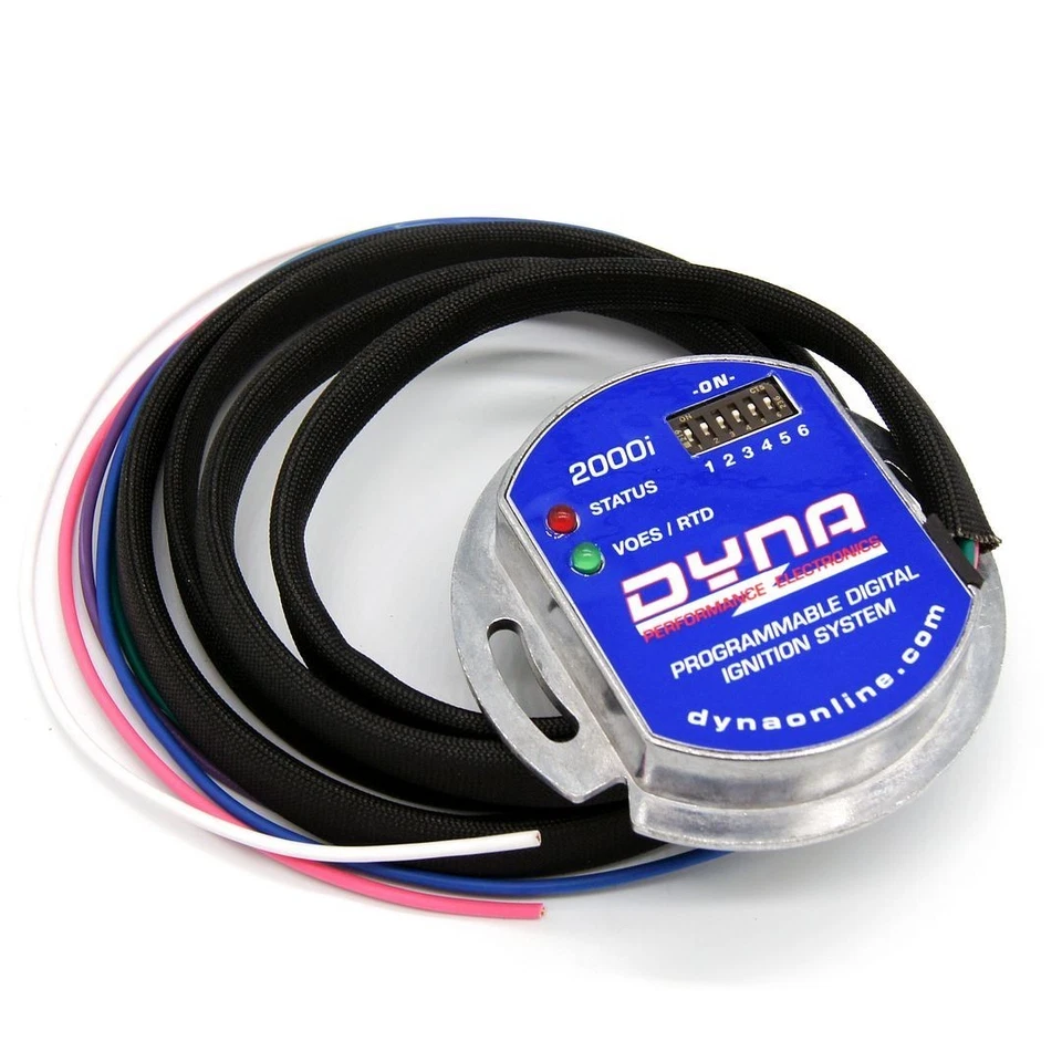 Carburador Harley DYNA D2Ki-1P Dynatek 2000i encendido electrónico programable 1970-99 Foto 3 de 3