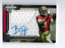 2014 TOPPS STRATA BRUCE ELLINGTON ROOKIE CLEAR CUT AUTO RELIC CCAR-BE