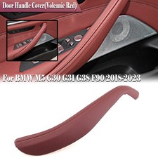 Red Left Door Handle Trim Cover For BMW New 5er G30 G31 G38 F90 2018-2023 2019