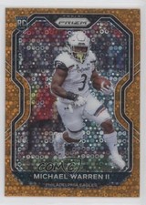 2020 Panini Prizm Rookie Orange Disco Prizm Michael Warren II #345 w8t