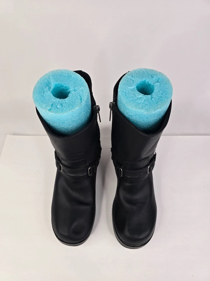 Harley-Davidson Women's 8 M Christa Black Harness Biker Motorcycle Boots D85298 - Image 4 of 4