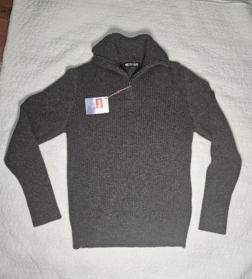 Helly Hansen Authentic Marka Wool Sweater Men Quater Zip XL