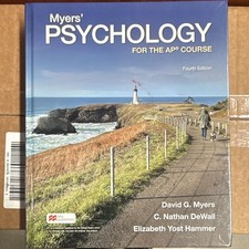 Myers Psychology for the AP Course 4th Editio...