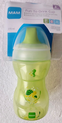 MAM Trinkbecher (Modell Fun to Cup)270 ml  grün
