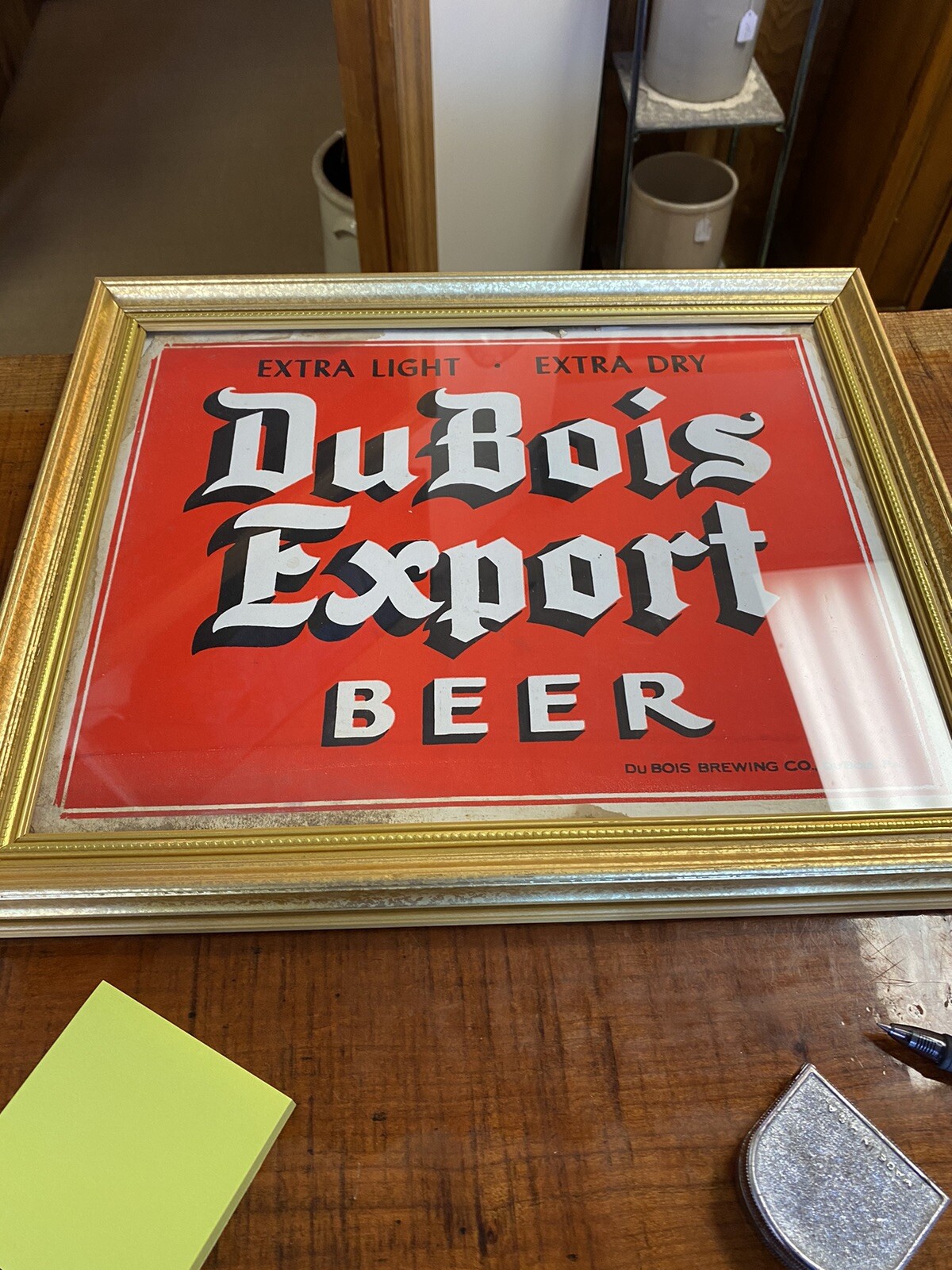Dubois Du Bois Export Beer Advertisement Dubois Brewing Company eBay