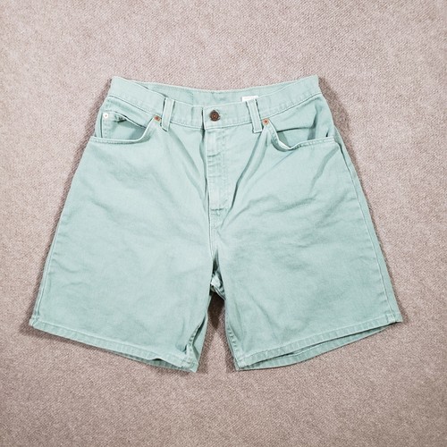 Levis 951 Shorts Womens 10 Green 