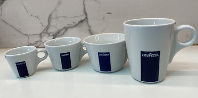 Lavazza Kaffeetassenset italienische Tassen Espresso Cappuccino Becher Cafe Americano Geschenk