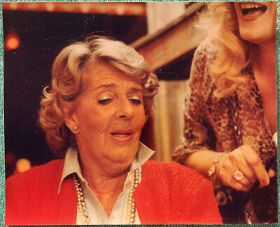 1980's Ruby Keeler Backstage 8'' x 10'' Color Photo Ready For A Frame