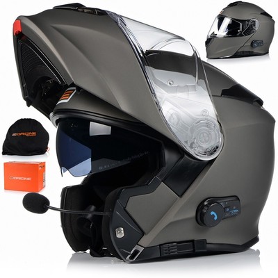 Origine Motorradhelm mit Bluetooth Klapphelm Motorrad Modular Helm XS - XL