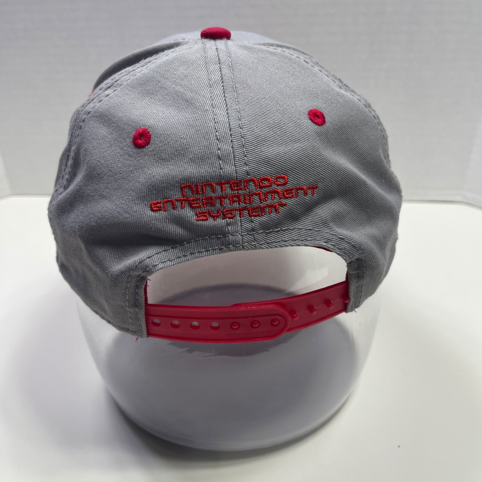 Nintendo NES Controller Strapback Hat. Gray Red N… - image 4