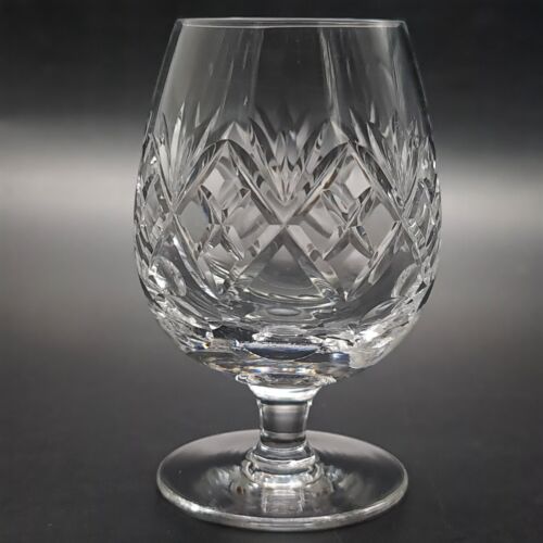Webb Corbett Lead Crystal Brandy Glasses 150ml Pair of Georgian Pattern SECONDS - Picture 3 of 12