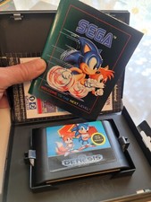 Sonic The Hedgehog 2 for Sega Genesis System Complete mint Tested  perfect