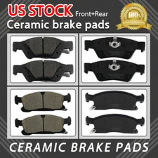 [Front+Rear] Performance Carbon Ceramic Brake Pads Set Z17-1455 Z17-1498
