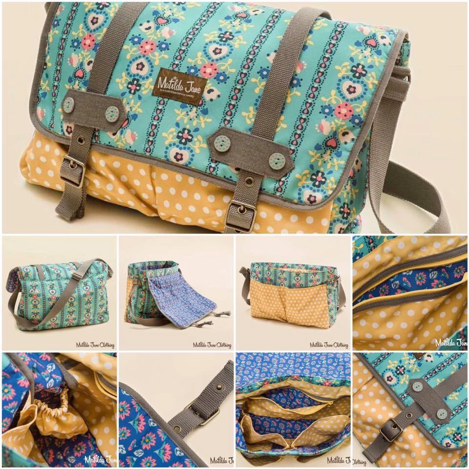 Matilda Jane Exclusivo Folklore Mensajero Mochila Bolso Bolso Lona Nuevo con Etiquetas Foto 4 de 4