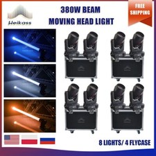 8Pcs Sharpy Beam 380W Moving Head Light Dmx With Flycase For Stage Disco Lights