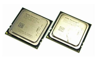 2 Stück AMD OPTERON Quadcore /  4x 2.1 GHz / 6 MB L3 / Socket F 1207