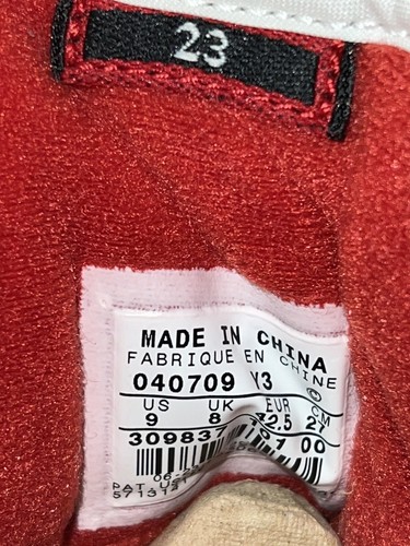 ✅ NUEVO Nike Air Jordan II Retro Low 2 Chicago 2004 TALLA 9 | RARO Blanco Rojo Off 1 - Imagen 7 de 11