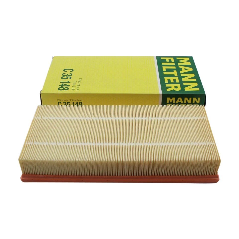 Filtro de aire del panel del motor Mann C 35 148 para Volvo 850 C70 S70 V70 2.3 2.4 L5 Foto 3 de 4