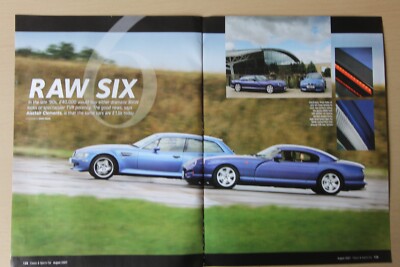 Original CSC magazine extracted article: BMW Z3M COUPE v TVR CERBERA SPEED 6