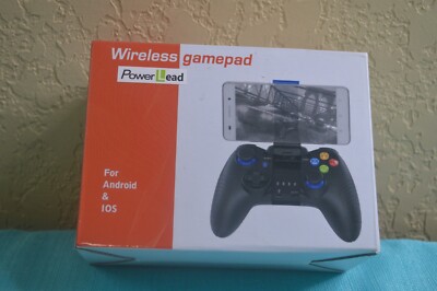 Power Lead Wireless Gamepad For Android & IOS New Open Box