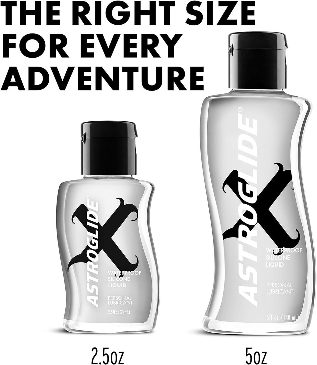 astroglide x premium waterproof silicone personal lubricant Astroglide Premium Silicone Personal Lubricant, 5 fl oz