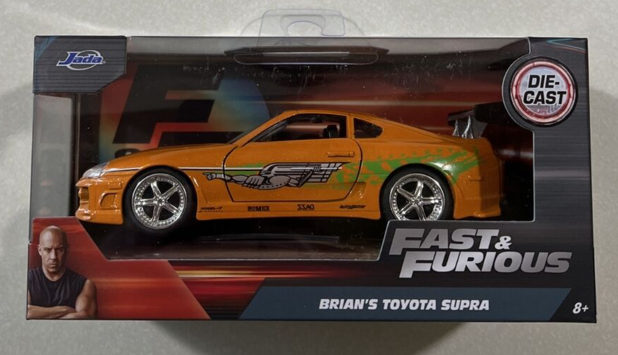 NEW 2023 Jada Toys Fast & Furious Brian's Toyota Supra 1:32 | eBay