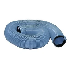 Valterra D04-0043 EZ Flush Heavy Duty RV Camper Sewer Drain Hose Slate Blue 10ft