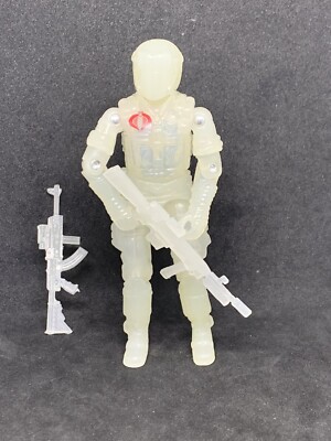 New Gi Joe Black Major Cobra Glow In The Dark Ghost Vipers IG Exclusive Limited