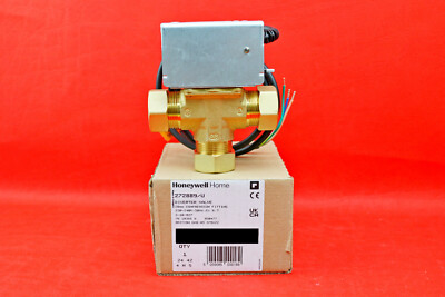 Honeywell 272889/U 28mm 3 Port Motorised Diverter Valve 3 Wires