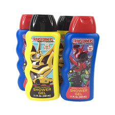 LOT OF 4 Transformers Robots in Disguise Berry Scented Shower Gel 11 fl oz NEW