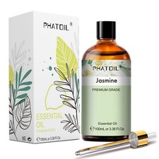 Pure Jasmine Essential Oils 100ML Natural Essential Oil for Diffuser Humidifier