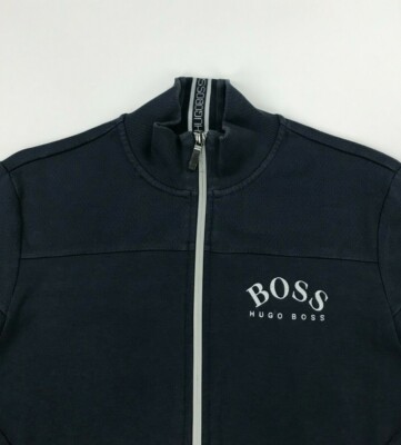 Men's Navy Blue Boss Hugo Boss Track Jacket Small Skaz Win Men's Navy Blue Boss Hugo Boss Track Jacket Small Skaz Win