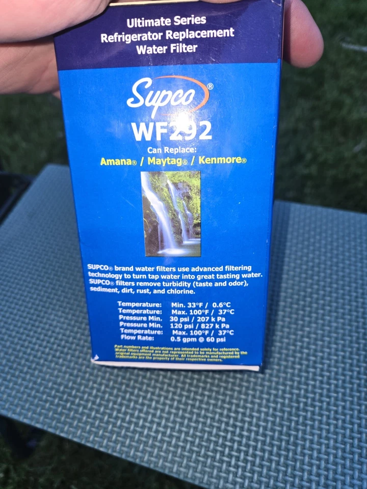SUPCO WF292 REFRIGERATOR REPLACEMENT WATER FILTER - Image 3 of 4