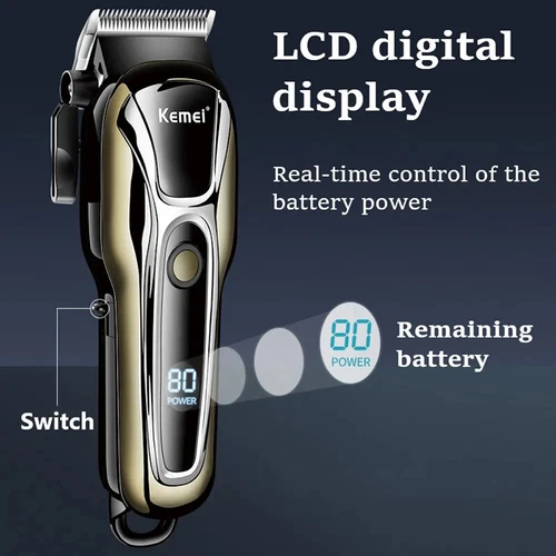 Kemei-1900/1995 Hair Trimmer & Clipper Cordless Electric Cutting Machine US SHIP - Picture 27 of 31
