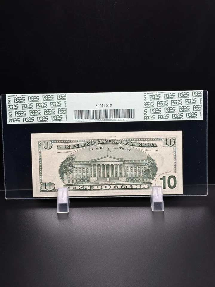 1999- $10 DOLLAR Bill LOW Number Very Nice Bill For Your Collection. - Image 2 of 2