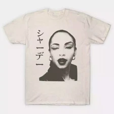 Sade Shirt, Sade Japanese Tour White Cotton T-shirt Unisex S-5XL  KH14272