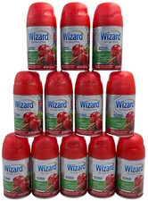 12 Wizard Automatic Spray Refills Apple Cinnamon 5 oz.