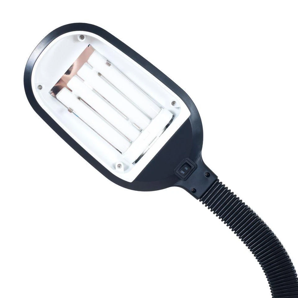 Full Spectrum Daylight Floor Lamp 54 inch Black with adjustable Neck 27W 6500K - Image 3 of 4