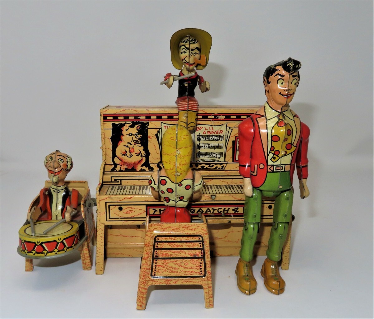 1945 Wind up Tin Toy 1945 Wind up Tin Toy