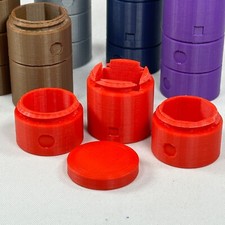 MULTI-CHALK TUBE - MODULAR SPARE CHALK STORAGE / HOLDER - Pool Billiards