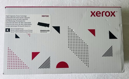 Xerox Black Toner Cartridge 006R04400 BRAND NEW SEALED B230-225-235