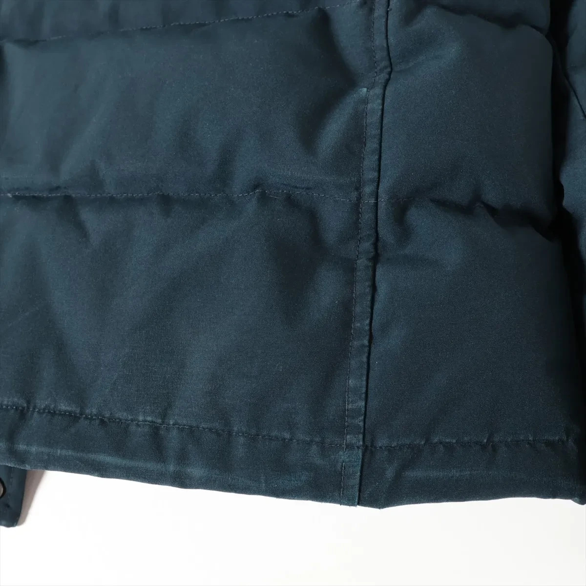 Danton Polyester Fur Down Jacket Navy Blue - image 10