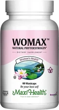 Maxi Health Womax Natural Phytoestrogen Hormone Balance Menopause Relief 60 Caps
