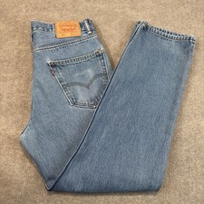 Levi's 550 Men's 34x32 Relaxed Fit Jeans Red Tab Faded Distressed Retro Vintage
